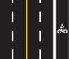 Image of Typical Bicycle Lanes