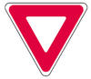 image of what yield signs look like