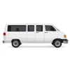 side view of a 15 passenger van