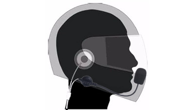 image of motorcycle headphones