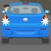 image of a driver Backing Up