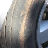 image typical of bald tires