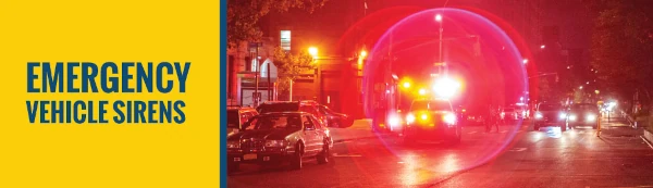 emergency vehicle sirens banner image