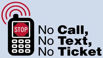 electronic devices: no call, no text, no ticket