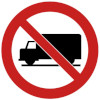 not a truck route sign