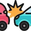 image of a rear end crash