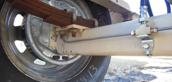 image of trailer brakes