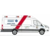 passenger side view of a bc ambulance