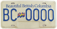 BC Licence Plate